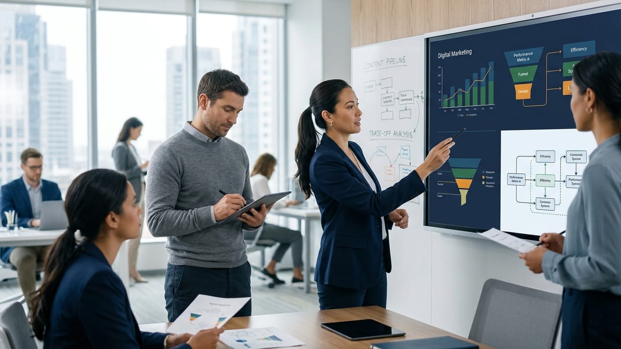 The Execution Engine: Navigating the Trade-Offs of Modern Digital Marketing Operating Models for Software Leaders